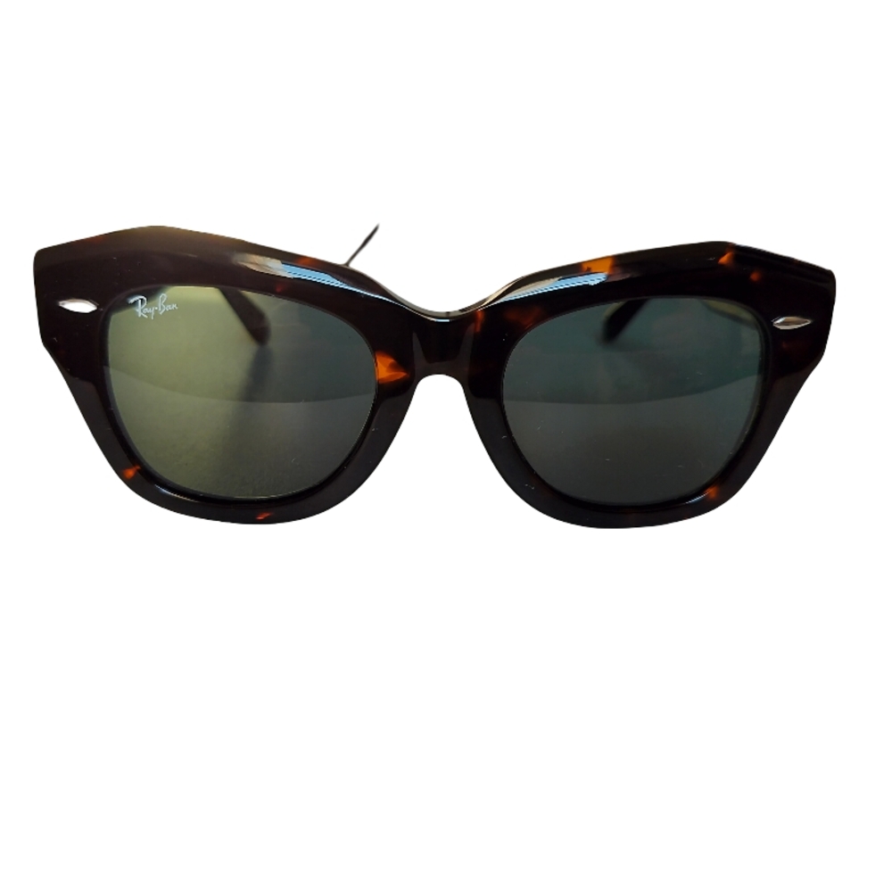 Ray-Ban RB2186 Women's Tortoise Frame Sunglasses NWOT - Picture 2 of 7